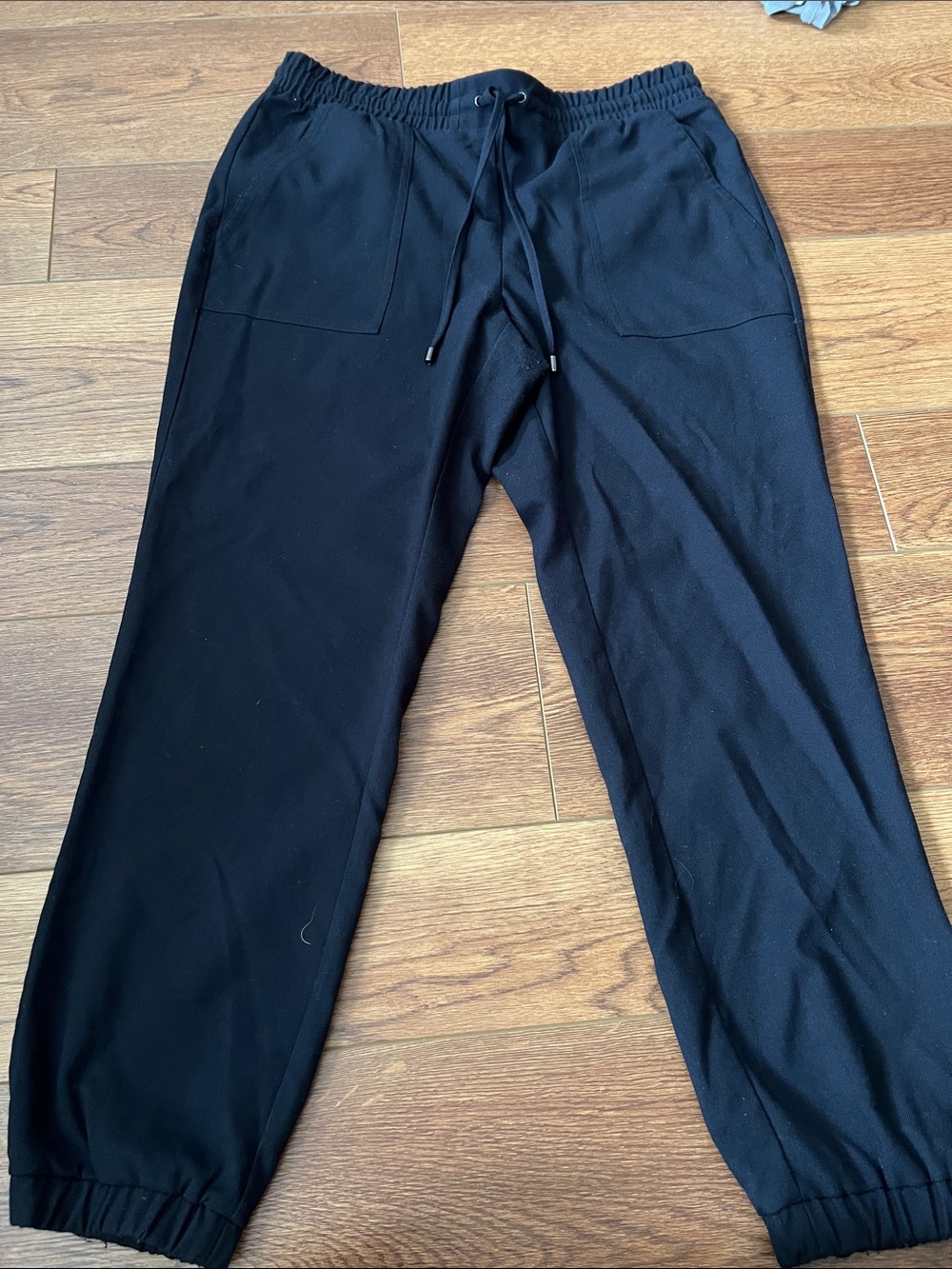 Nine West Black Pull‑On Jogger Pants